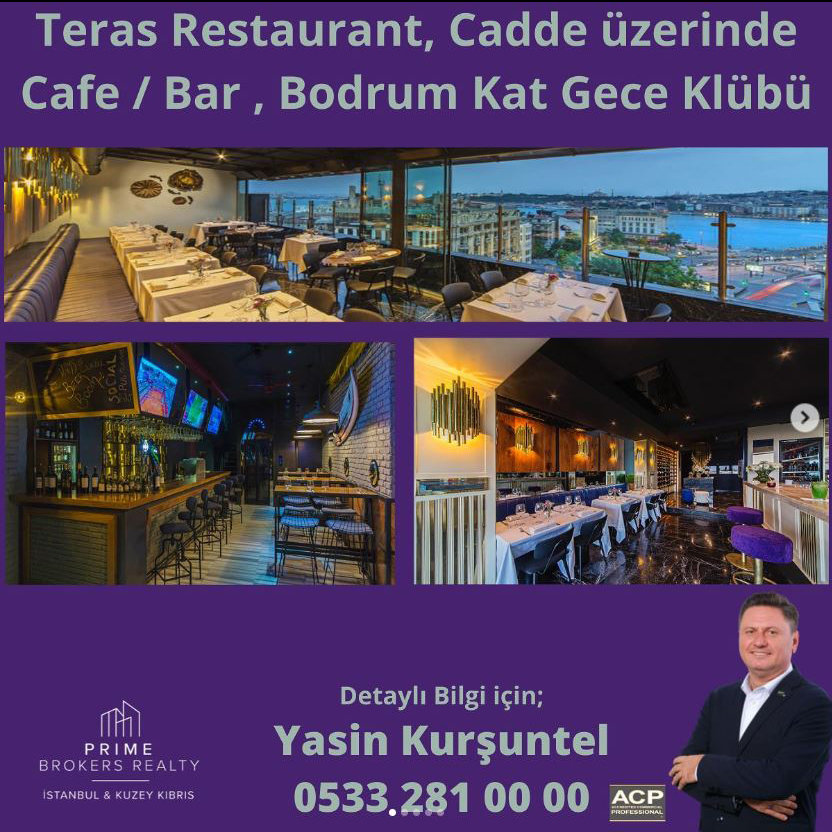 Karaköy Bankalar Caddesinde Satılık Otel Binası